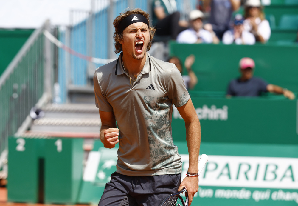 关于戴维斯杯翻盘蒙特卡洛大师赛,兹维列夫状态火热的信息 关于戴维斯杯翻盘蒙特卡洛大师赛,兹维列夫状态火热的信息